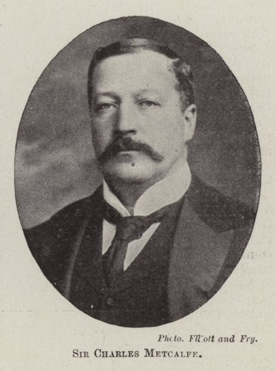 Sir Charles Metcalfe de English Photographer