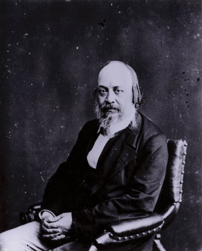 Sir Edwin Chadwick, reformador social inglés instrumental en cambios a las Leyes de Pobres y mejoras en salud pública y saneamiento de English Photographer
