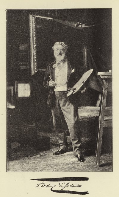 Sir Frederick Leighton, Presidente de la Real Academia de English Photographer