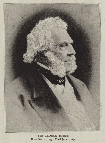 Sir George Burns de English Photographer