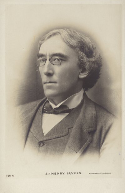 Sir Henry Irving, actor de teatro inglés de English Photographer