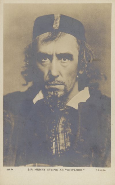 Sir Henry Irving, actor de teatro inglés de English Photographer