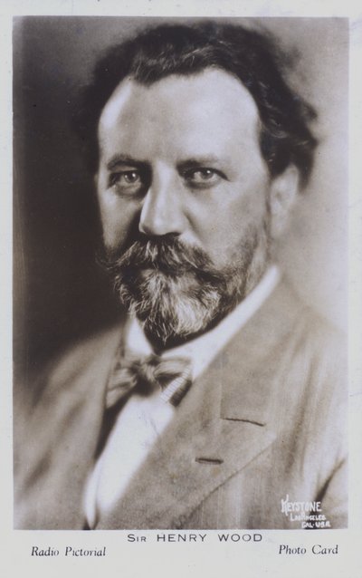 Sir Henry Wood, director de orquesta inglés de English Photographer