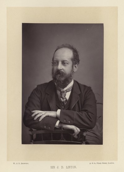 Sir James Dromgole Linton, acuarelista de English Photographer