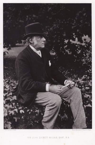 Sir John Everett Millais, artista inglés de English Photographer