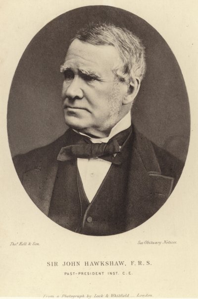 Sir John Hawkshaw de English Photographer