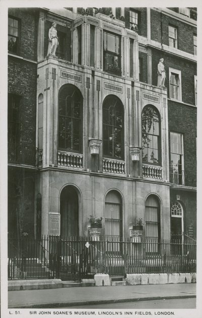 Museo Sir John Soane, Lincolns Inn Fields, Londres de English Photographer