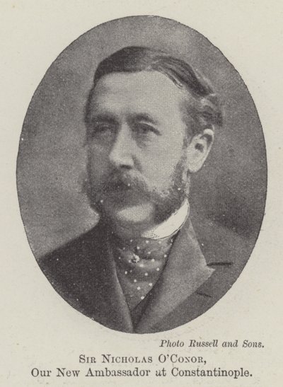 Sir Nicholas OConor, nuestro nuevo embajador en Constantinopla de English Photographer