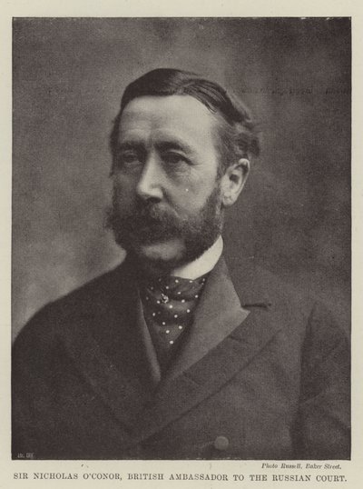 Sir Nicolas OConor, Embajador Británico en la Corte Rusa de English Photographer