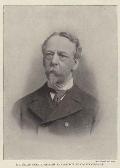Sir Philip Currie, embajador británico en Constantinopla de English Photographer