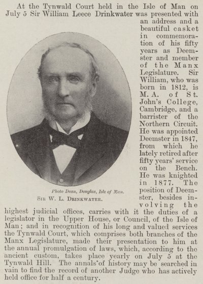 Sir W L Drinkwater de English Photographer