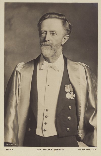 Sir Walter Parratt de English Photographer