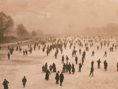 Patinaje en el Serpentine de English Photographer