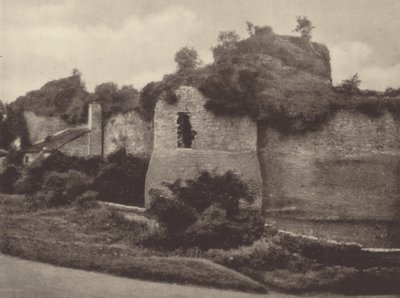 Castillo de Skenfrith (foto b/n) de English Photographer