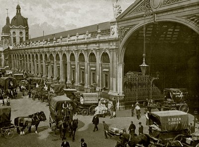 Mercado de Smithfield, Londres: temprano en la mañana de English Photographer