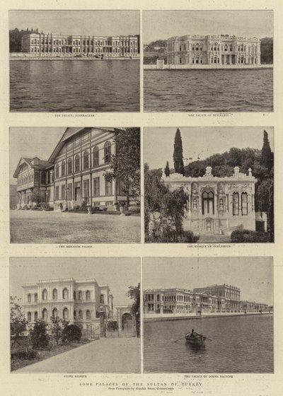 Algunos Palacios del Sultán de Turquía de English Photographer