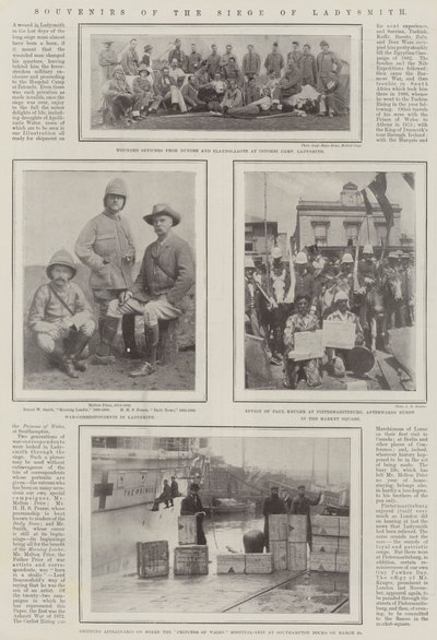 Recuerdos del sitio de Ladysmith de English Photographer