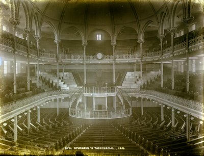 Tabernáculo de Spurgeon, Londres de English Photographer