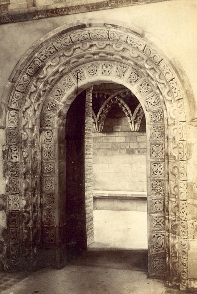 Abadía de St Albans, Puerta Normanda de English Photographer