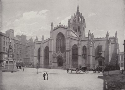 Iglesia de St Giles, Edimburgo de English Photographer