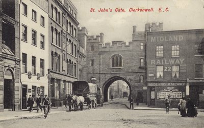 St Johns Gate, Clerkenwell, E C de English Photographer
