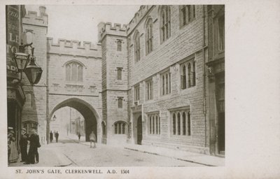Puerta de St Johns, Clerkenwell, Londres de English Photographer