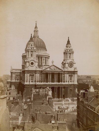 Catedral de St Pauls, Londres, principios del siglo XX de English Photographer