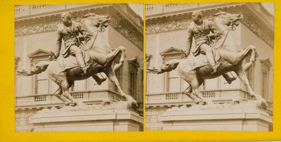 Estatua del General Sir James Outram, para Calcuta, ahora en Waterloo Place, por J H Foley, RA de English Photographer