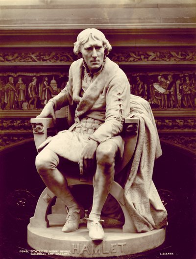 Estatua de Henry Irving de English Photographer