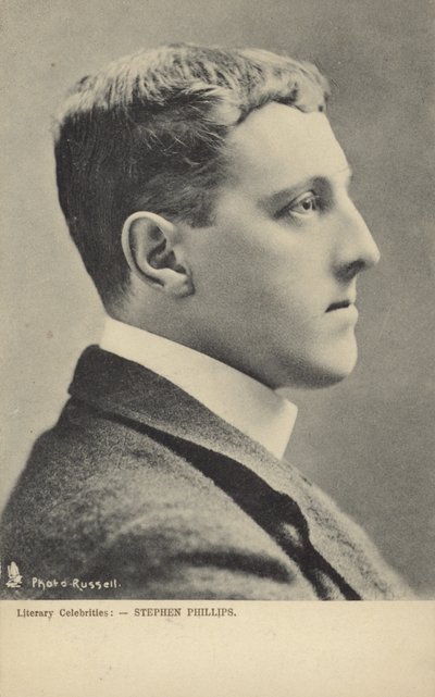 Stephen Phillips (1864-1915), poeta y dramaturgo inglés de English Photographer