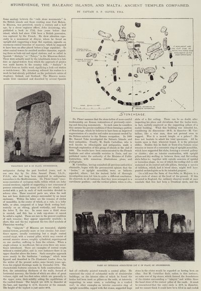 Stonehenge, las Islas Baleares y Malta, templos antiguos comparados de English Photographer