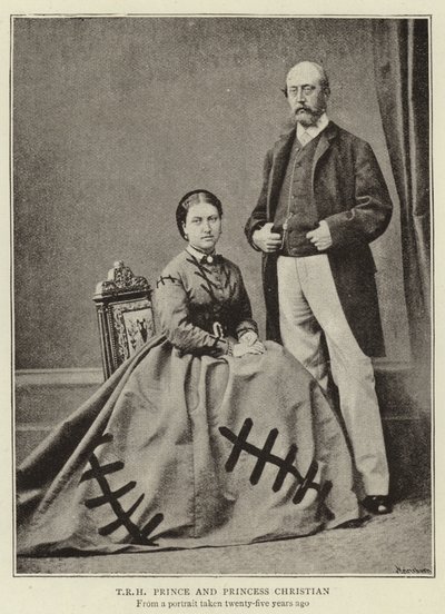 T R H Príncipe y Princesa Christian de English Photographer