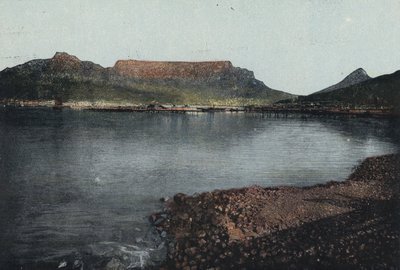 Montaña de la Mesa, Cabeza de León y Pico del Diablo, desde la Bahía de la Mesa de English Photographer