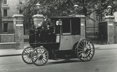 Taxis eléctricos, 1897-1900 de English Photographer