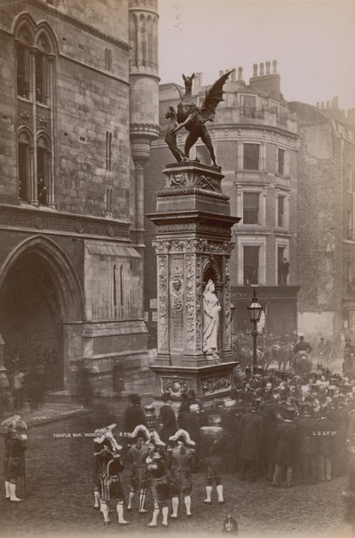 Memorial de Temple Bar de English Photographer