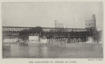 El puente Alejandro III en París de English Photographer