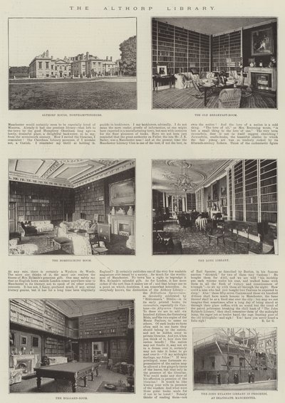 La Biblioteca Althorp de English Photographer
