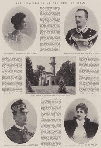 El asesinato del Rey de Italia de English Photographer