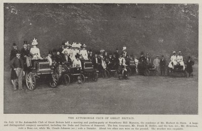 El Club del Automóvil de Gran Bretaña de English Photographer