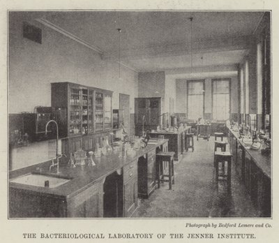El Laboratorio Bacteriológico del Instituto Jenner de English Photographer
