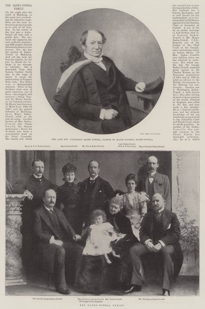 La familia Baden-Powell de English Photographer