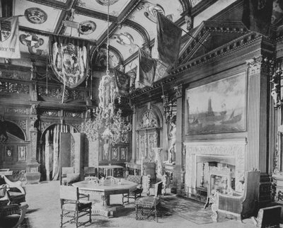 El Salón de Banquetes, Knebworth de English Photographer
