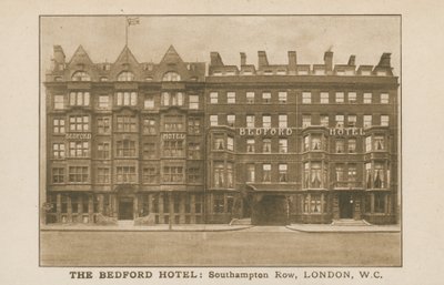 El Hotel Bedford, Southampton Row, Londres de English Photographer