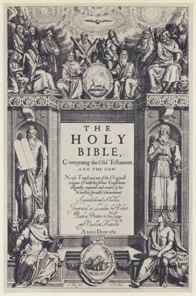 La Biblia, R Barker 1611 de English Photographer