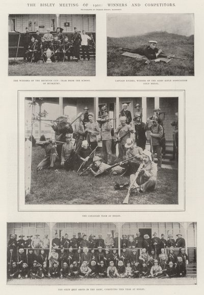 El Encuentro de Bisley de 1901, Ganadores y Competidores de English Photographer