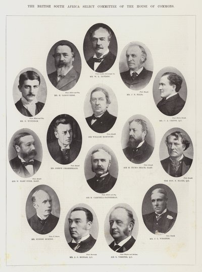 El Comité Selecto de África del Sur Británica de la Cámara de los Comunes de English Photographer