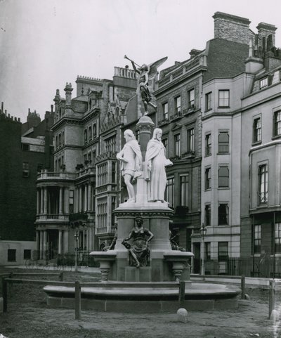 La Fuente Brown, Park Lane, Londres de English Photographer