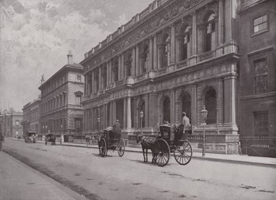 Los Clubes Carlton y Reform, Pall Mall de English Photographer