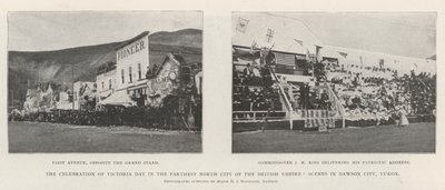 La Celebración del Día de Victoria en la Ciudad más Lejana del Norte del Imperio Británico, Escenas en Dawson City, Yukon de English Photographer