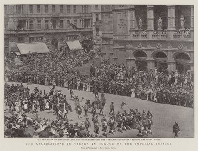 Las celebraciones en Viena en honor del Jubileo Imperial de English Photographer